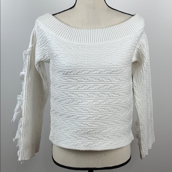 NWT Rachel Rachel Roy Off The Shoulder Sweater - Picture 5 of 8
